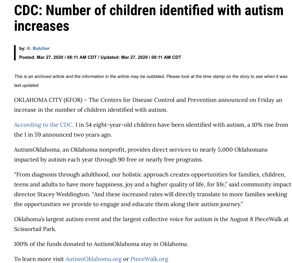 About Us « Autism Oklahoma